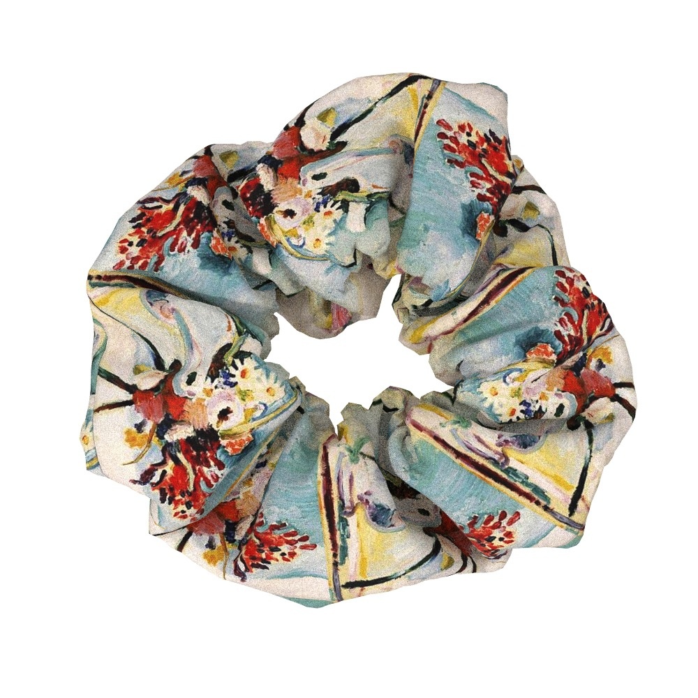 Women's Vintage Cloth Elastic Headband Matisse Floral Oil Painting