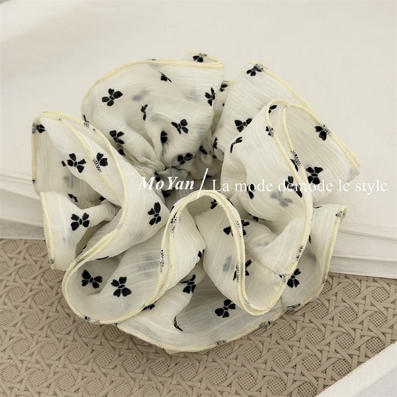 Women's Elegant Four-layer Lock Edge Bowknot Fabric Hairband Butterfly Tie