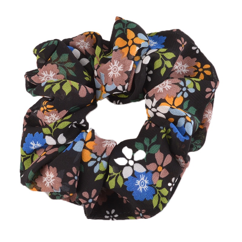 Women's Sweet Summer Cloth Hair Tie Scrunchie Multicolor Ditsy Floral