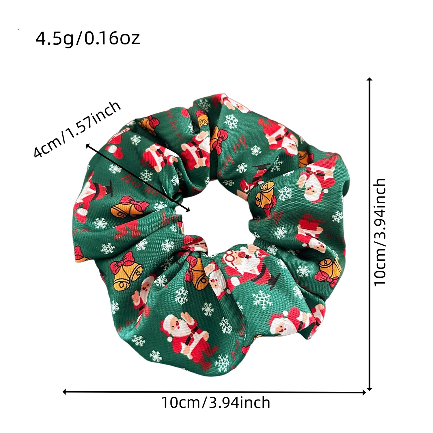 Women's Holiday Elastic Fabric Hair Bands Christmas Tree Snowman