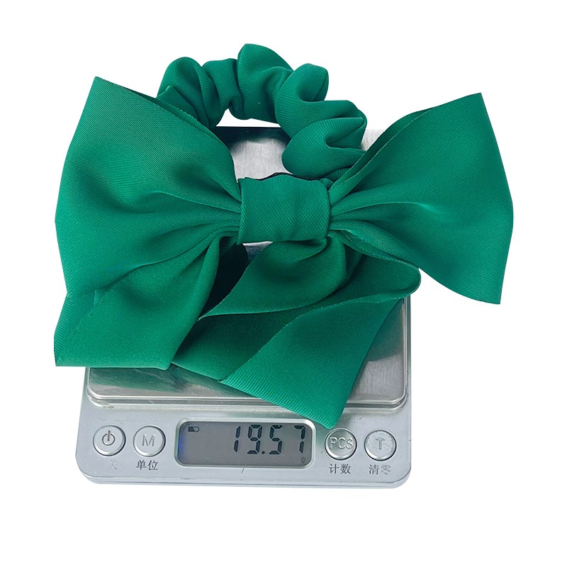 Women's Classic Casual Butterfly Bowknot Hair Tie Solid Color