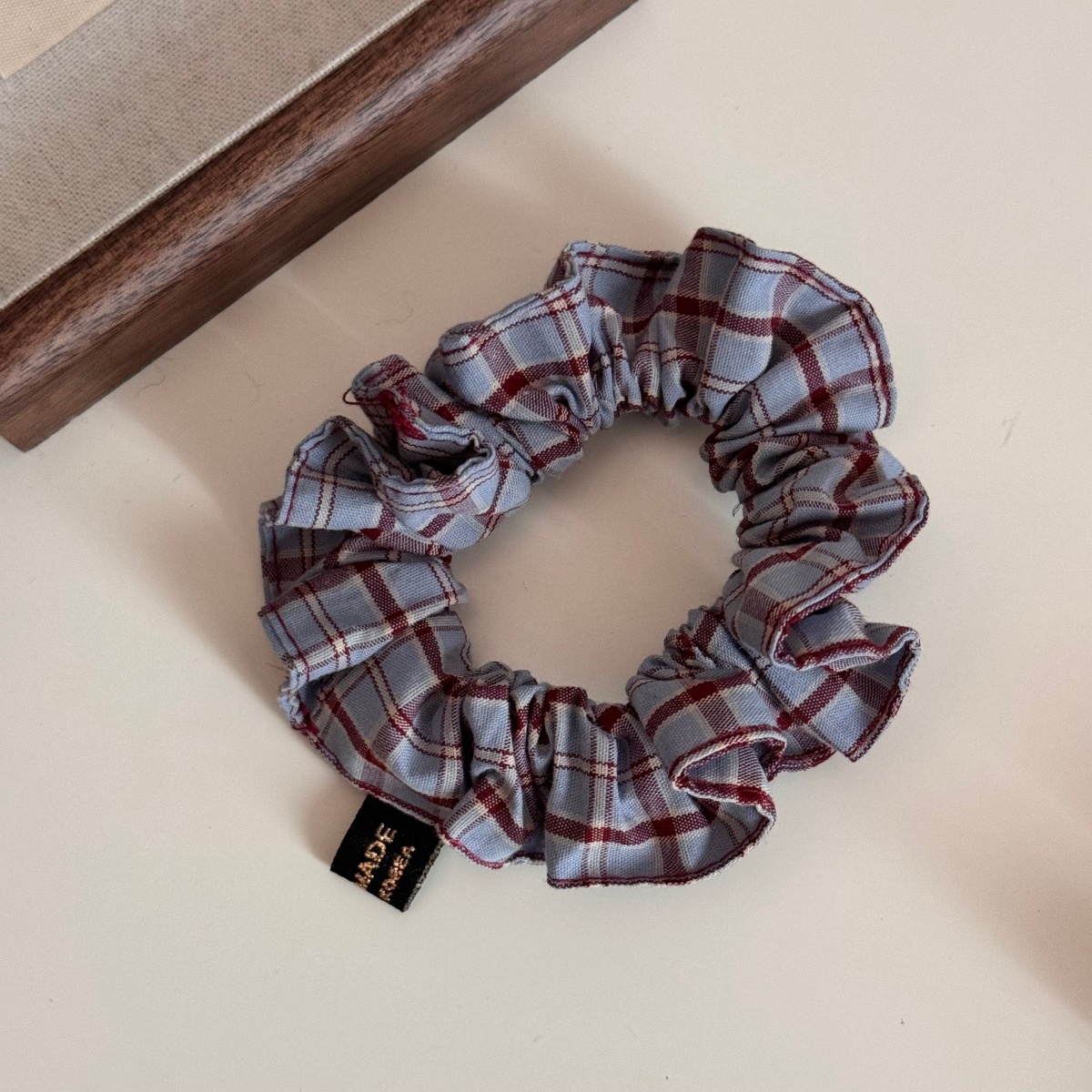 Women's Vintage Fabric Hair Tie Princess Band Artistic Floral and Plaid