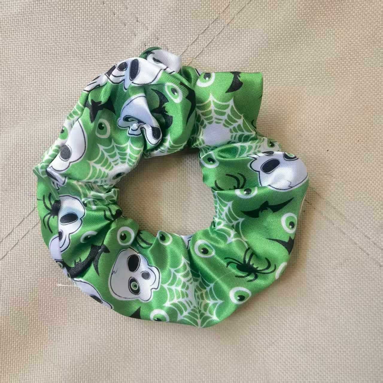 Women's Stylish Elastic Polyester Hair Bands Personalized Halloween Print