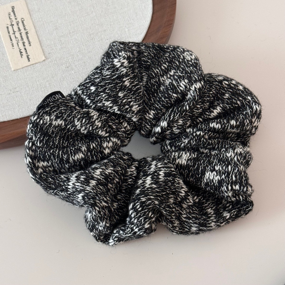 Women's Large Knitted Wool Headband Warm Autumn Winter Lined Hair Accessory