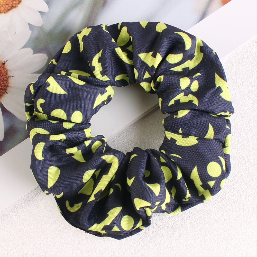 Women's Simple Halloween Elastic Cloth Hair Ties Festive Hair Bands