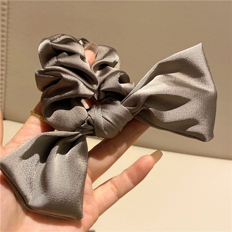 Women's Basic Cloth Hair Tie for Holiday and Street Solid Color