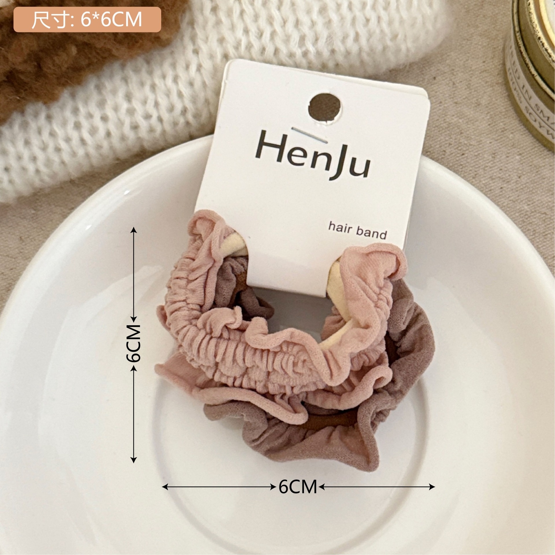 Girls High Elastic Rubber Ponytail Holder Hair Tie Colorful Fresh