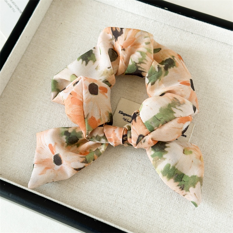 Women's Sweet Cloth Hair Tie For Daily Holiday Printed Pattern