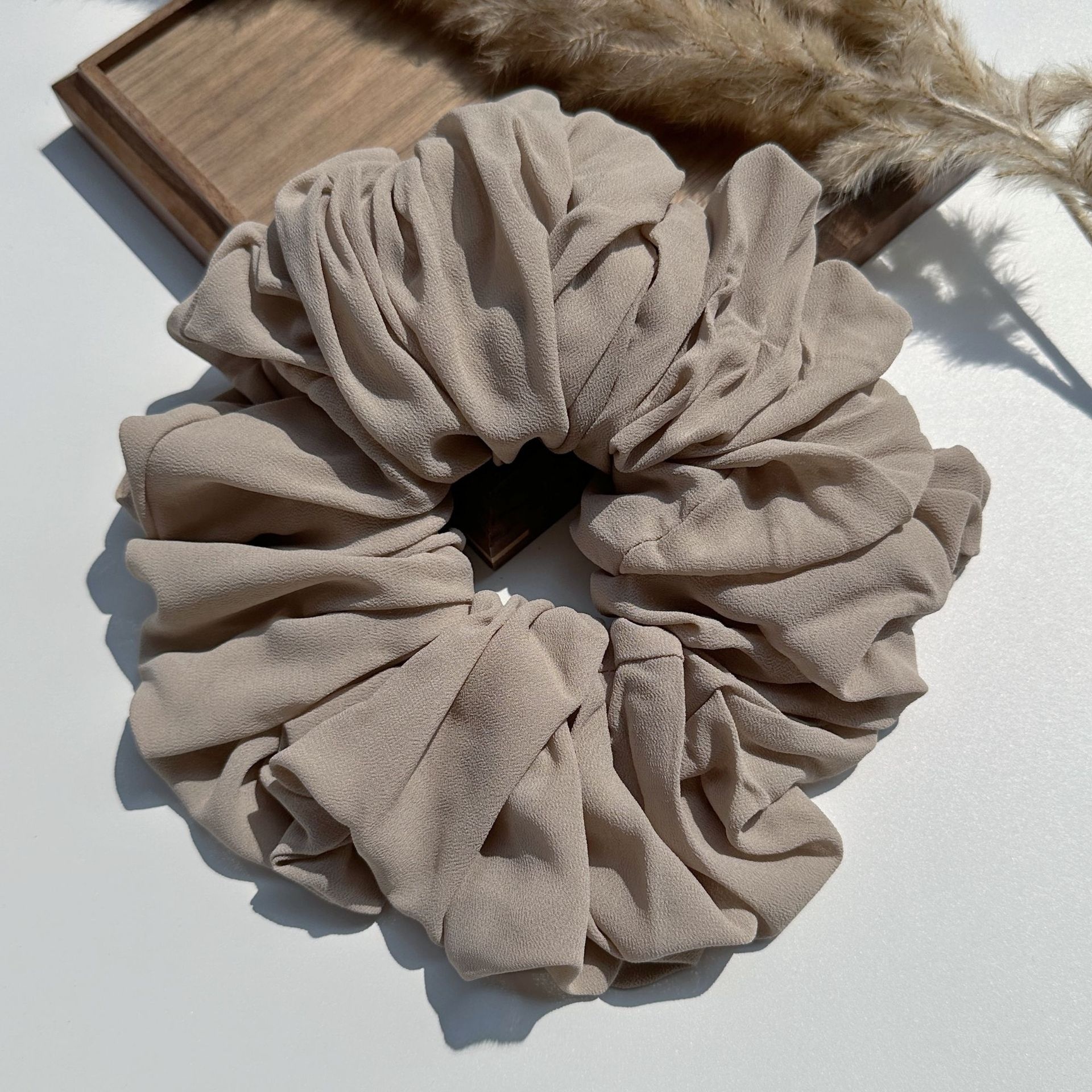 Women's Simple Handmade Chiffon Daily Holiday Hair Tie Solid Color