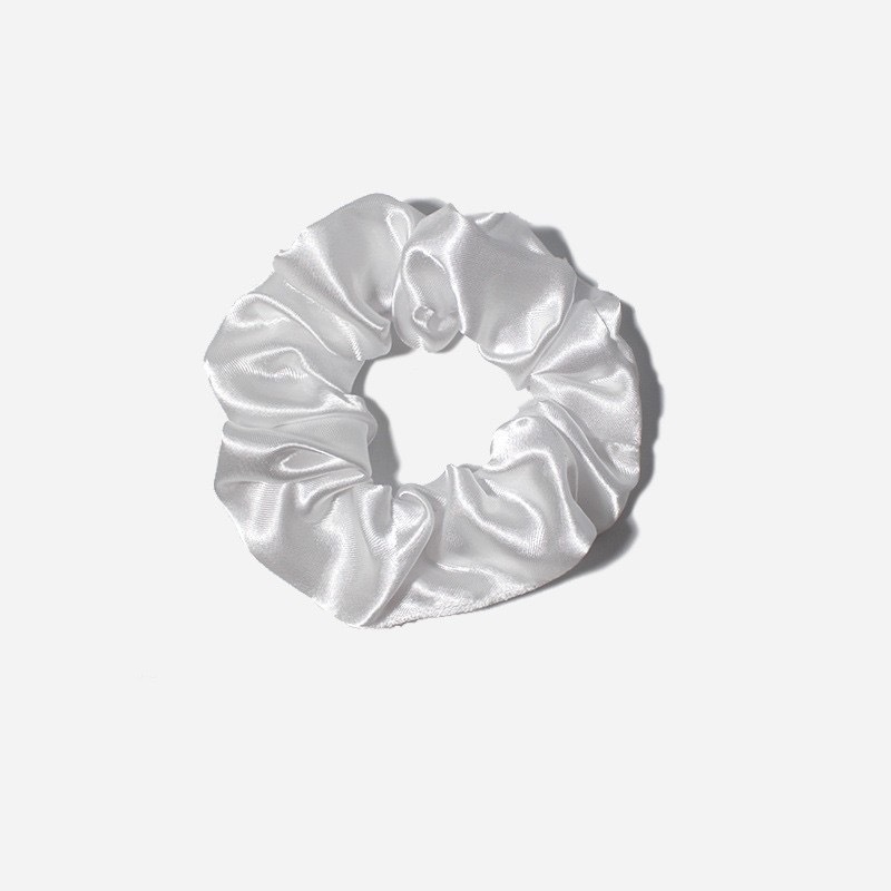 Women's Versatile Satin Hair Scrunchies Colorful Japanese Print