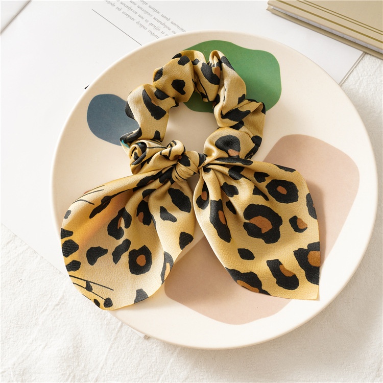 Women's Elegant Casual Holiday Cloth Hair Tie Printed Pattern