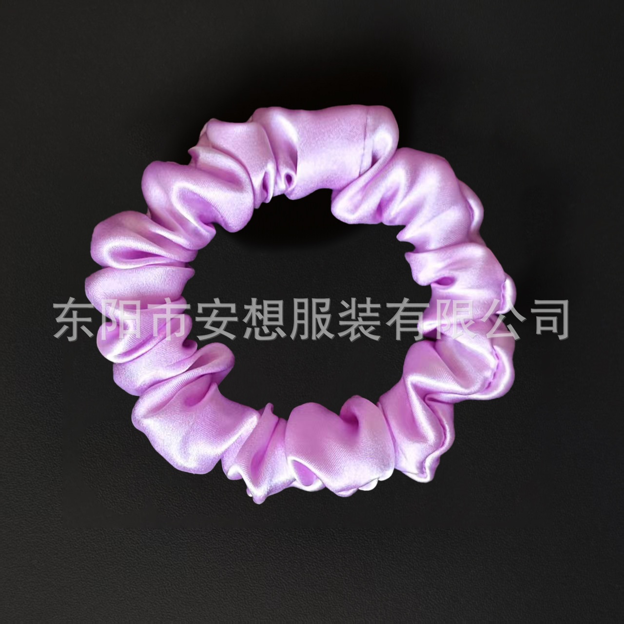 Women's Handmade Luxury 100% Silk Mini Hair Scrunchies Pure Color