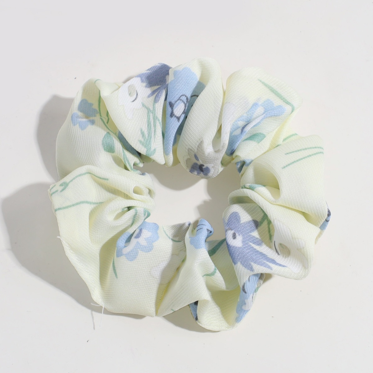Women's Sweet Summer Cloth Hair Tie Scrunchie Multicolor Ditsy Floral