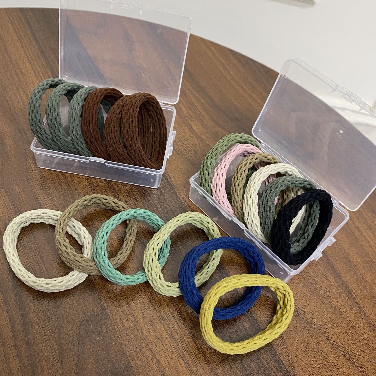 Women's 6-Piece Cloth Rubber Band Spring Daily Hair Accessories Multicolor