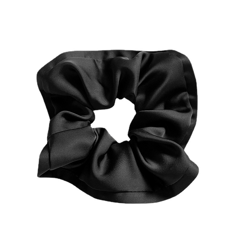 Women's Retro Street Style Satin Handmade Hair Tie Solid Color