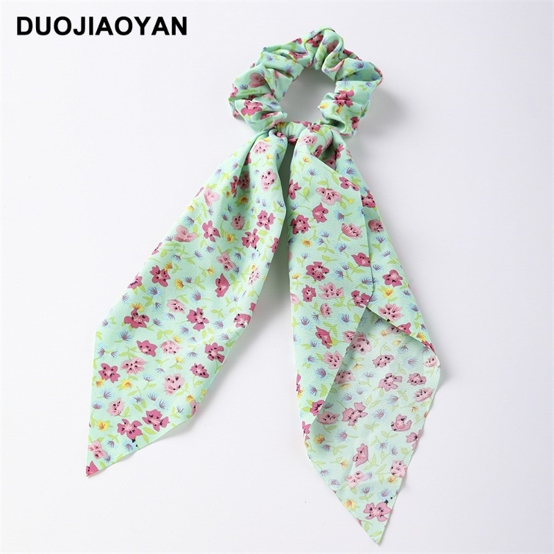 Women's Sweet Everyday Cloth Hair Scrunchie Ditsy Floral Print