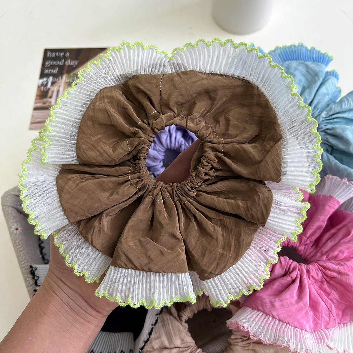 Women's Daily Casual Cloth Hair Tie Sweet Colorful Pattern