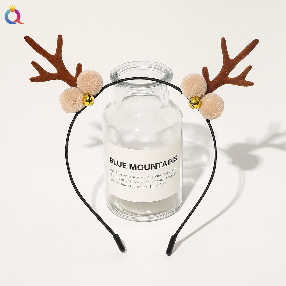 Women's Handmade Cloth Hair Tie Letter Pattern Fashion Christmas Accessory