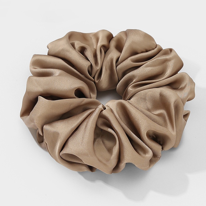 Women's Cute Handmade Cloth Hair Tie For Daily Wear Solid Color