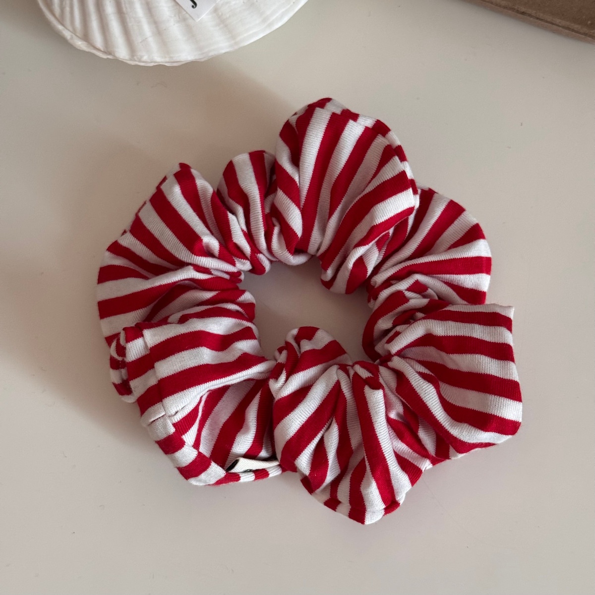 Women's Soft Cloth Hair Tie Stylish Daily Hair Accessory Multi-Color Striped