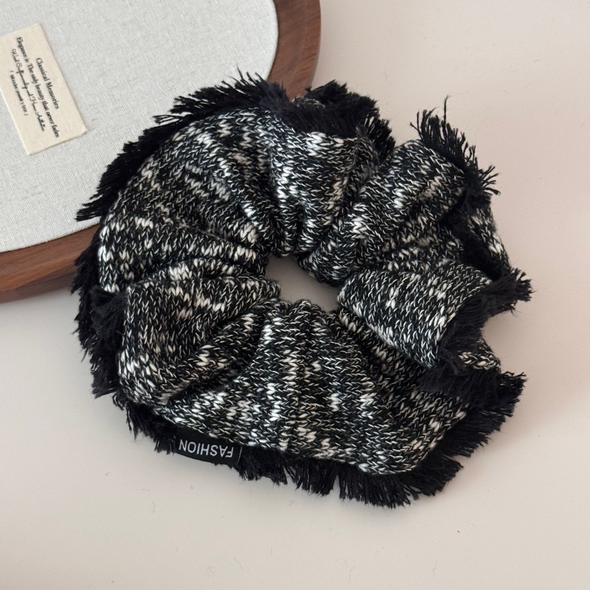 Women's Large Knitted Wool Headband Warm Autumn Winter Lined Hair Accessory