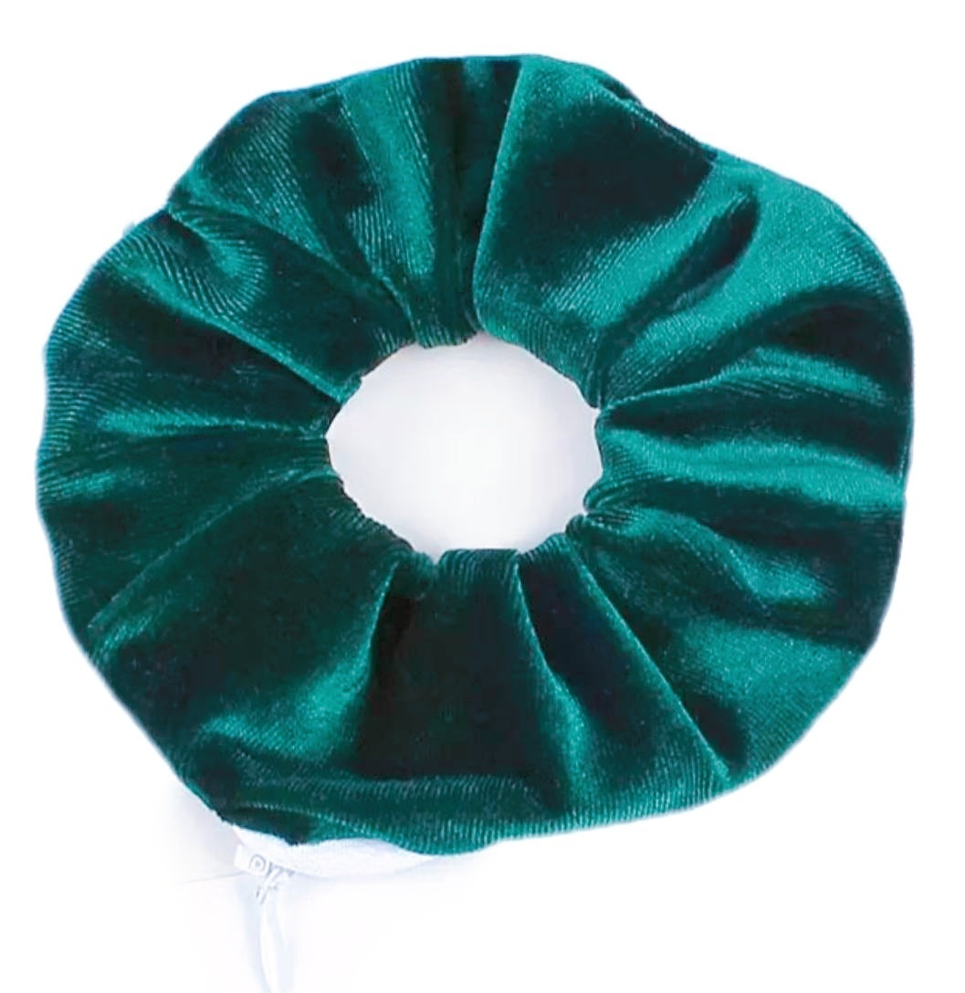 Women's Soft Cloth Hair Tie Basic Solid Color Elastic for Daily Wear