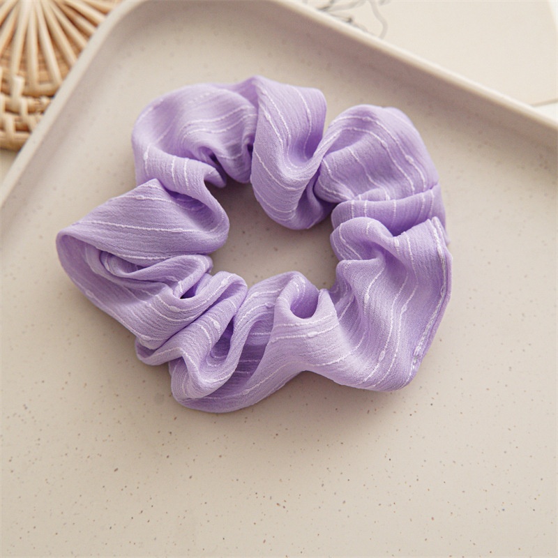 Women's Summer Holiday Fabric Scrunchie Hair Tie Daisy Floral