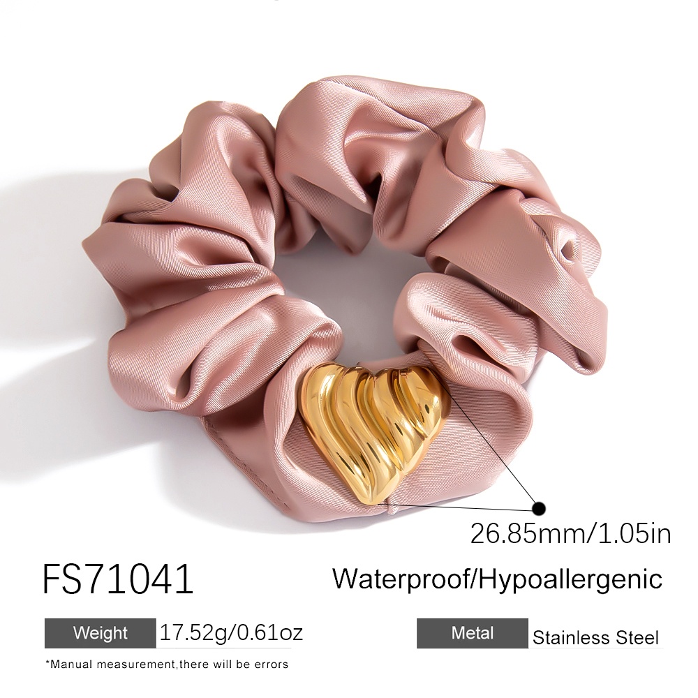 Women's Luxury Starfish Hair Tie 18K Gold Plated Stainless Steel Spring Band