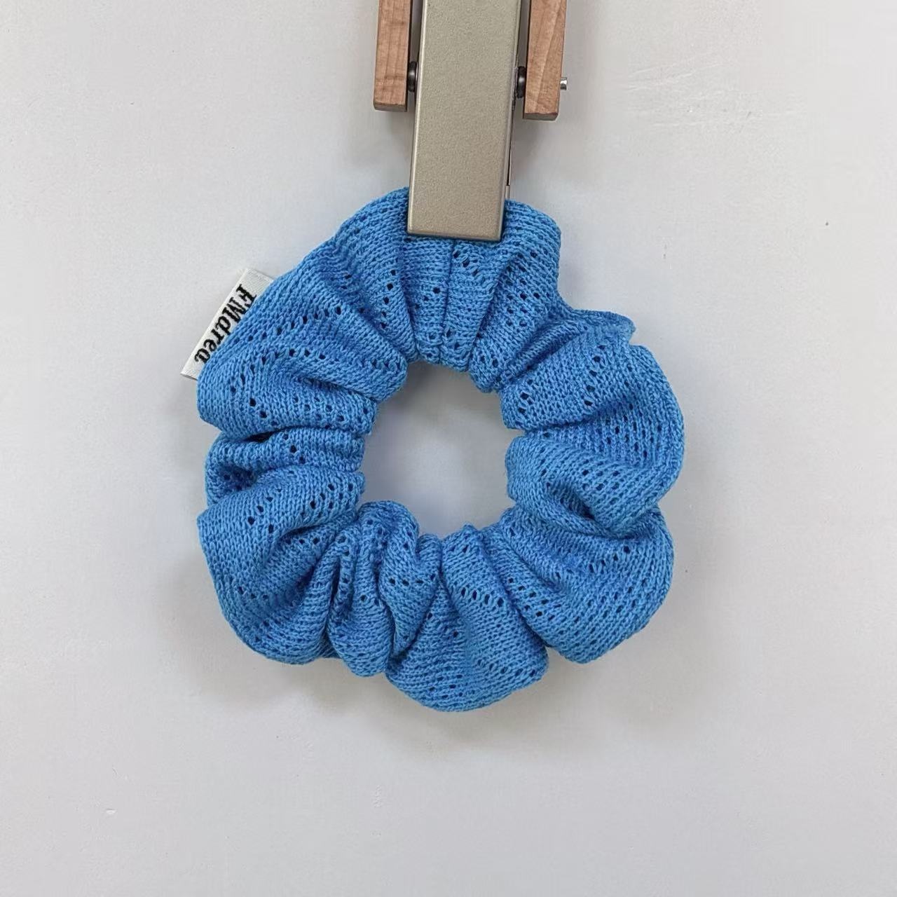 Women's Versatile Cotton Hair Scrunchies Ditsy Floral & Solid Color