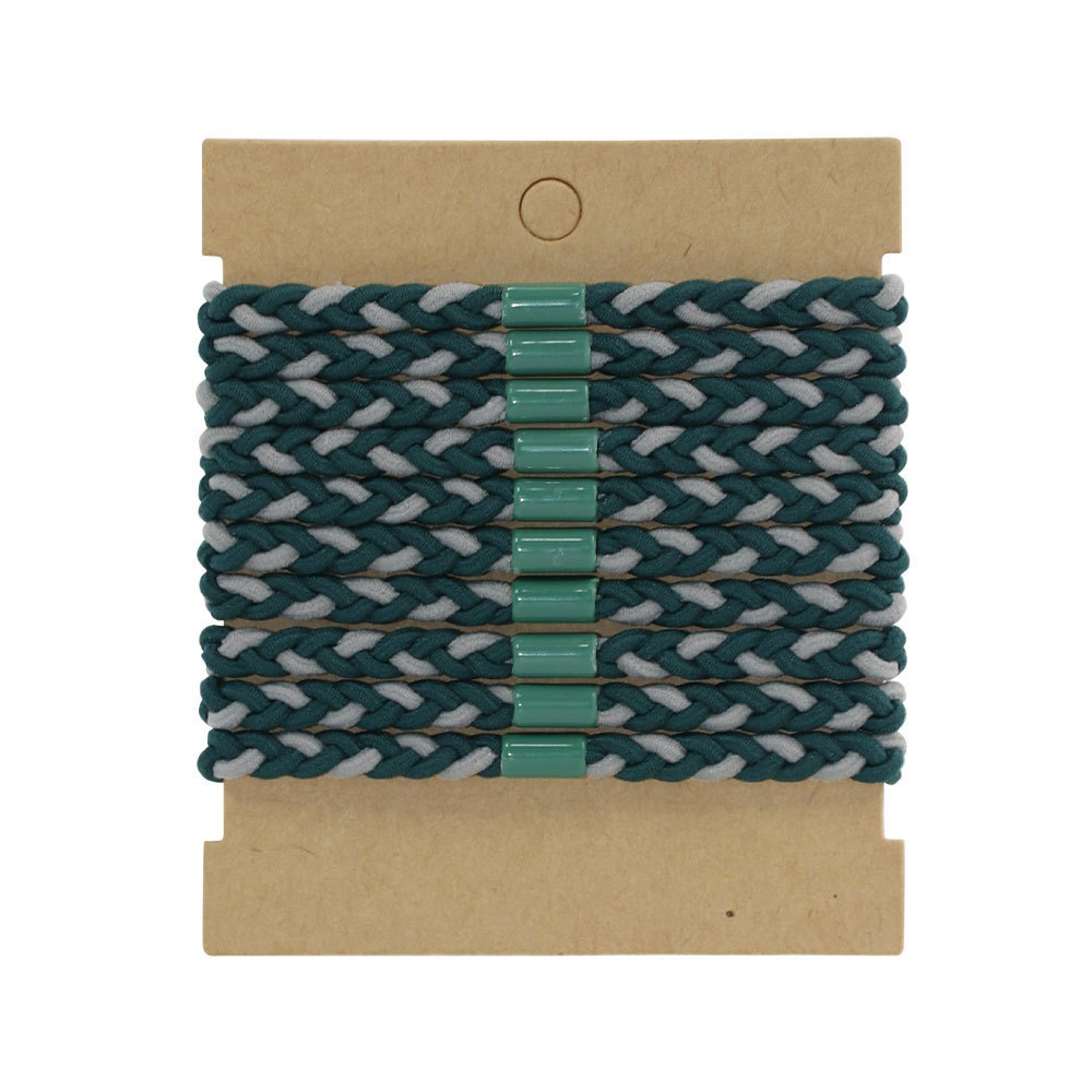 Men's Business Woven Headband Scarf Color Block Synthetic Fiber Hair Tie