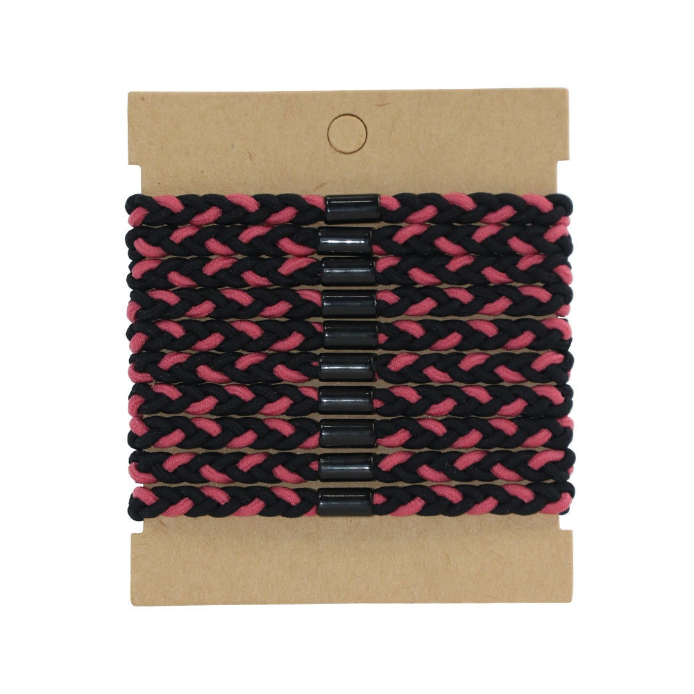 Men's Business Woven Headband Scarf Color Block Synthetic Fiber Hair Tie