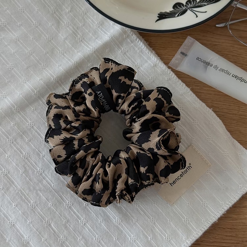 Women's Versatile Cotton Hair Scrunchies Ditsy Floral & Solid Color