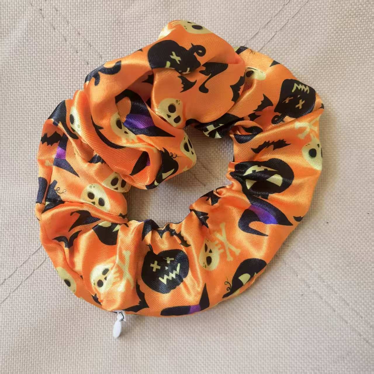 Women's Stylish Elastic Polyester Hair Bands Personalized Halloween Print