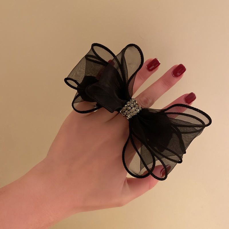 Women's Romantic Cloth Zircon Hair Bands 3-Piece Set Multicolor Butterfly