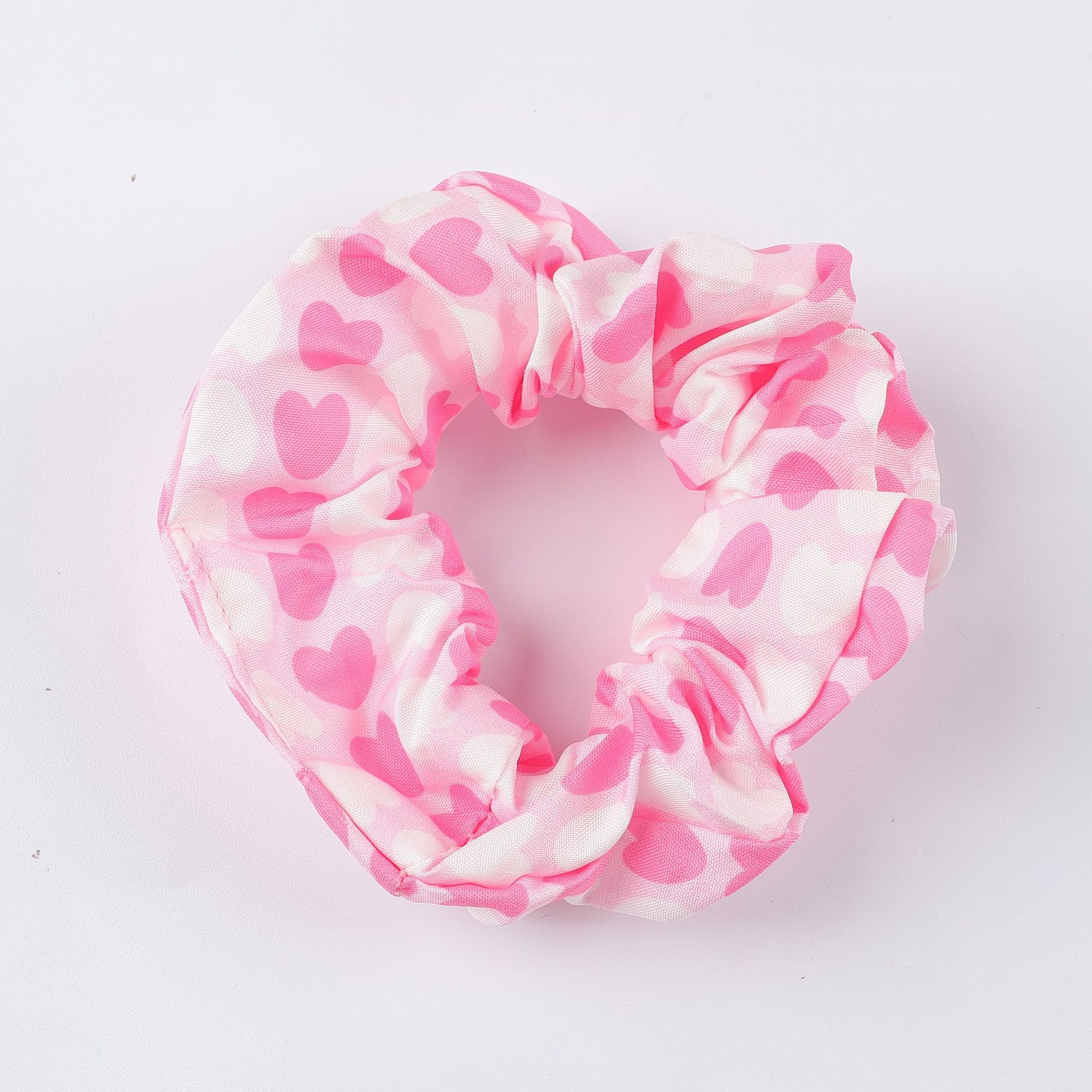 Women Girls Vintage Striped Cloth Headband Geometric Heart Hair Accessories