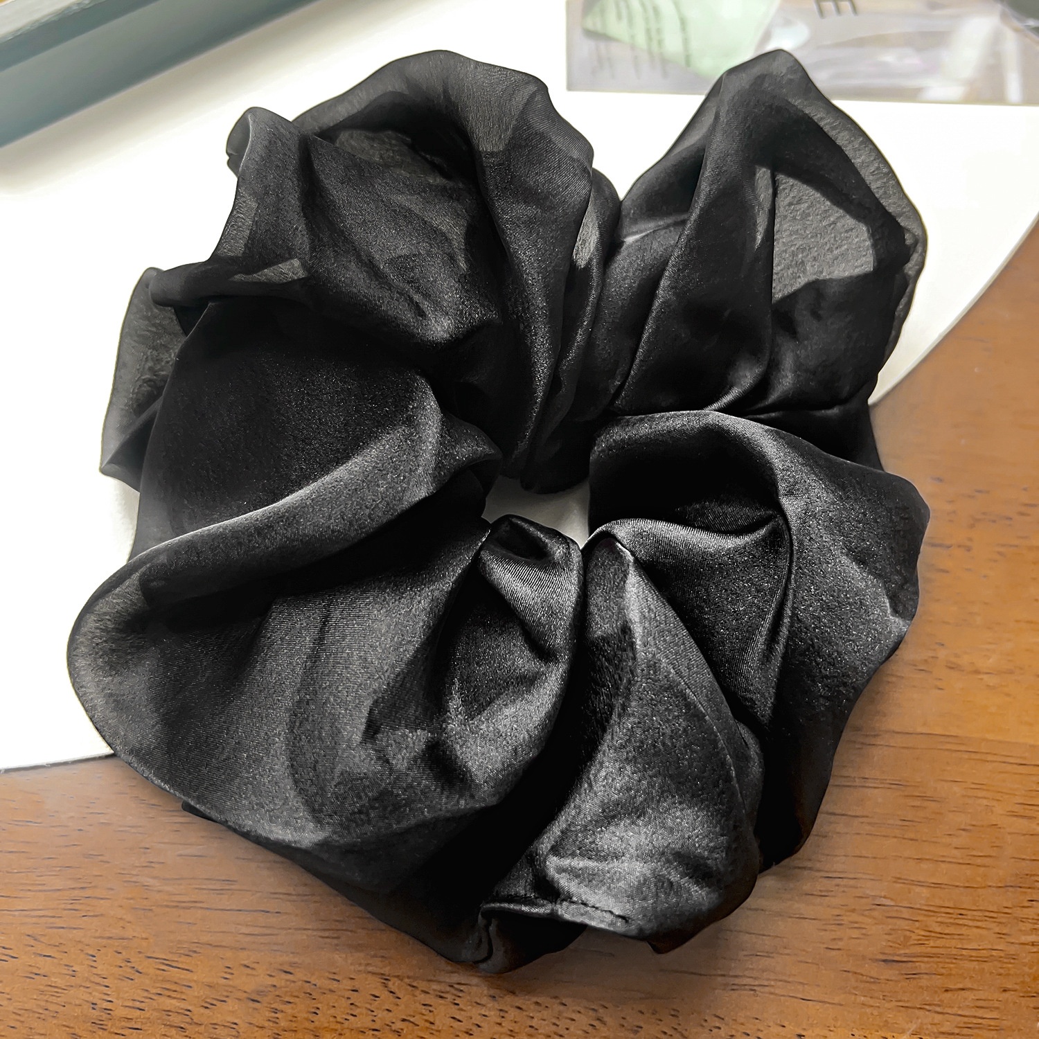 Women's Sweet All Season Cloth Hair Tie Scrunchie Solid Color