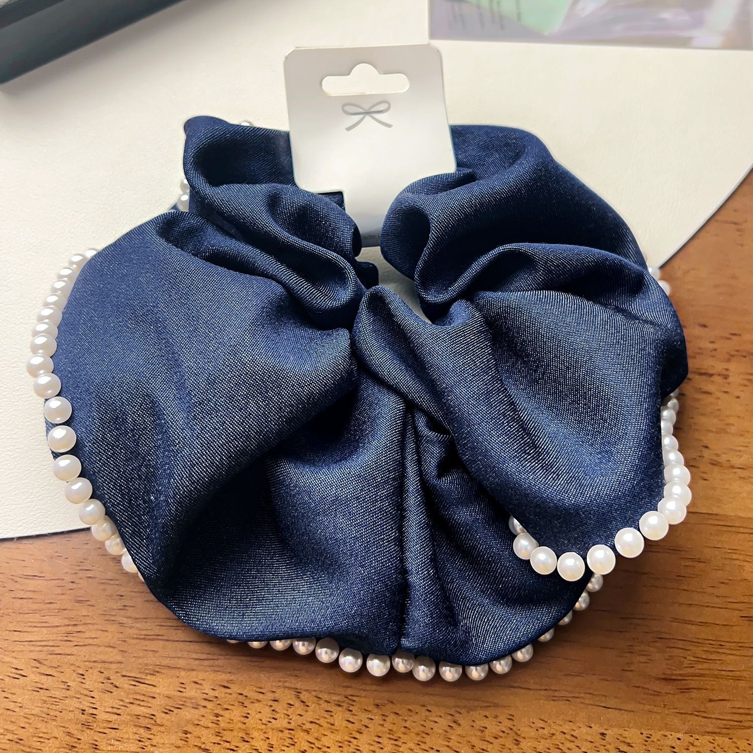 Women's Sweet All Season Cloth Hair Tie Scrunchie Solid Color