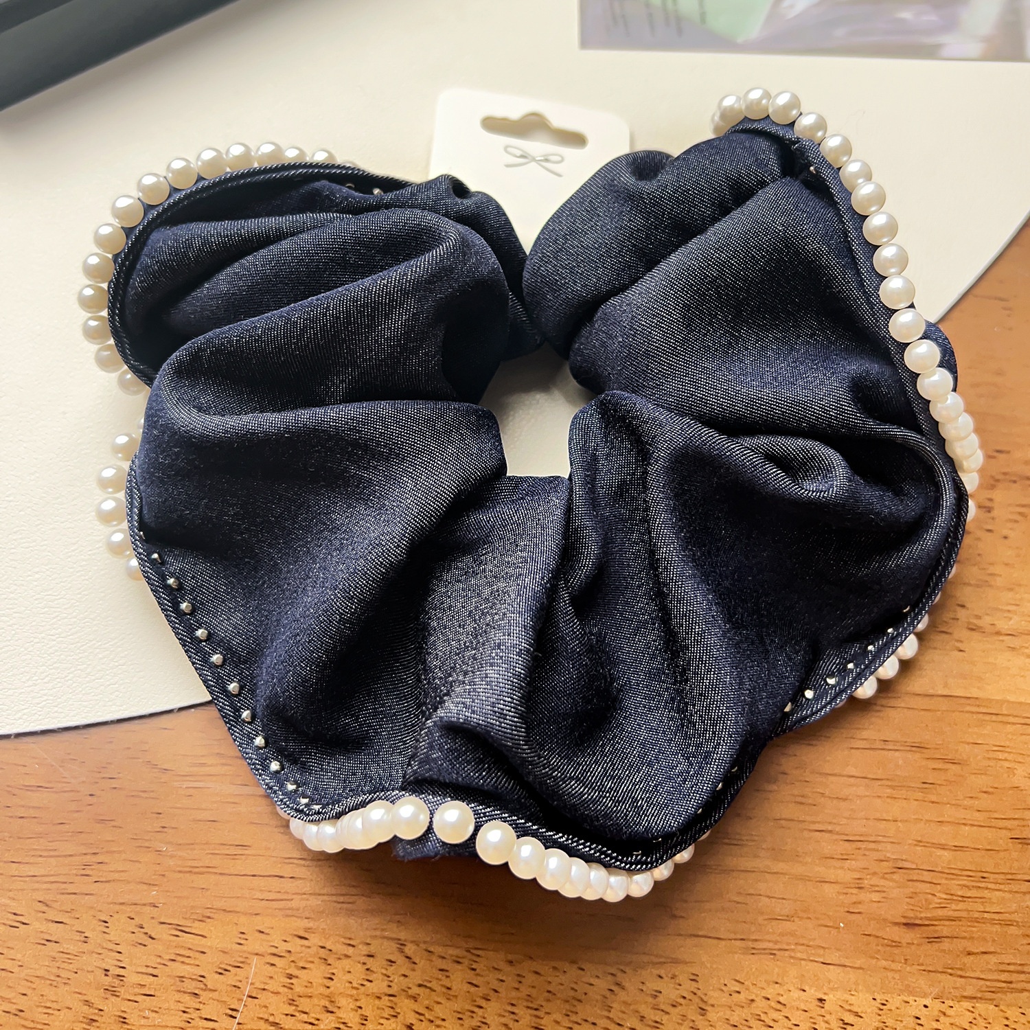 Women's Sweet All Season Cloth Hair Tie Scrunchie Solid Color