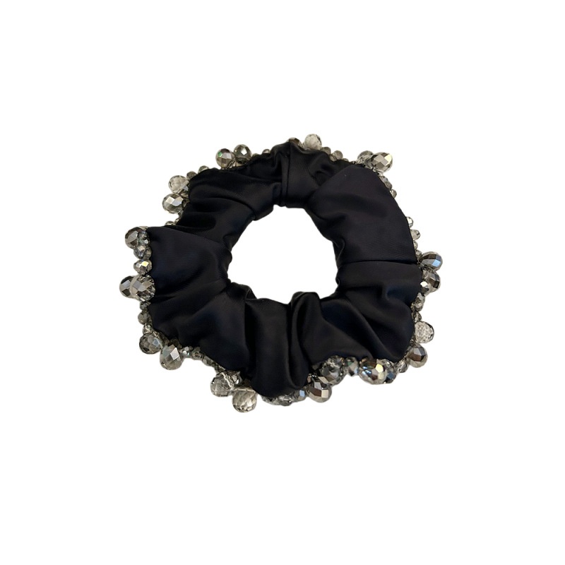 Women's Fairy Elastic Bubble Hair Tie Scrunchie Crystal Cloth