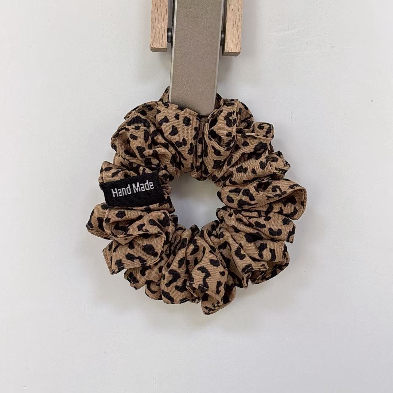 Women's Versatile Cotton Hair Scrunchies Ditsy Floral & Solid Color