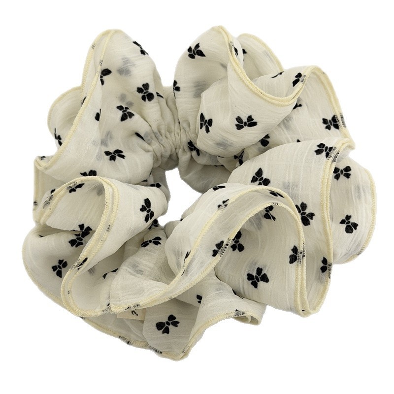 Women's Elegant Four-layer Lock Edge Bowknot Fabric Hairband Butterfly Tie