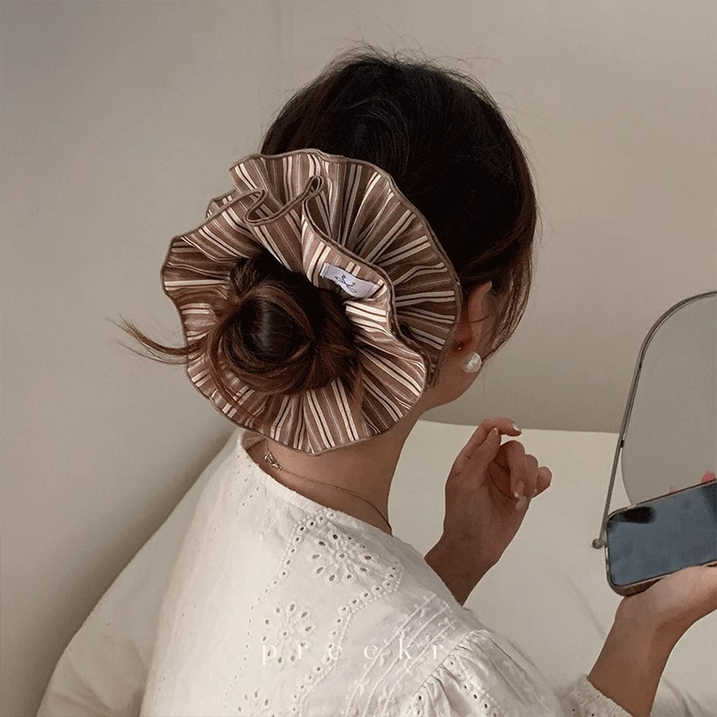 Simple Solid Color Hairband Elastic Hair Tie For Women And Girls Suitable For Spring, Summer, Autumn, And Winter Seasons