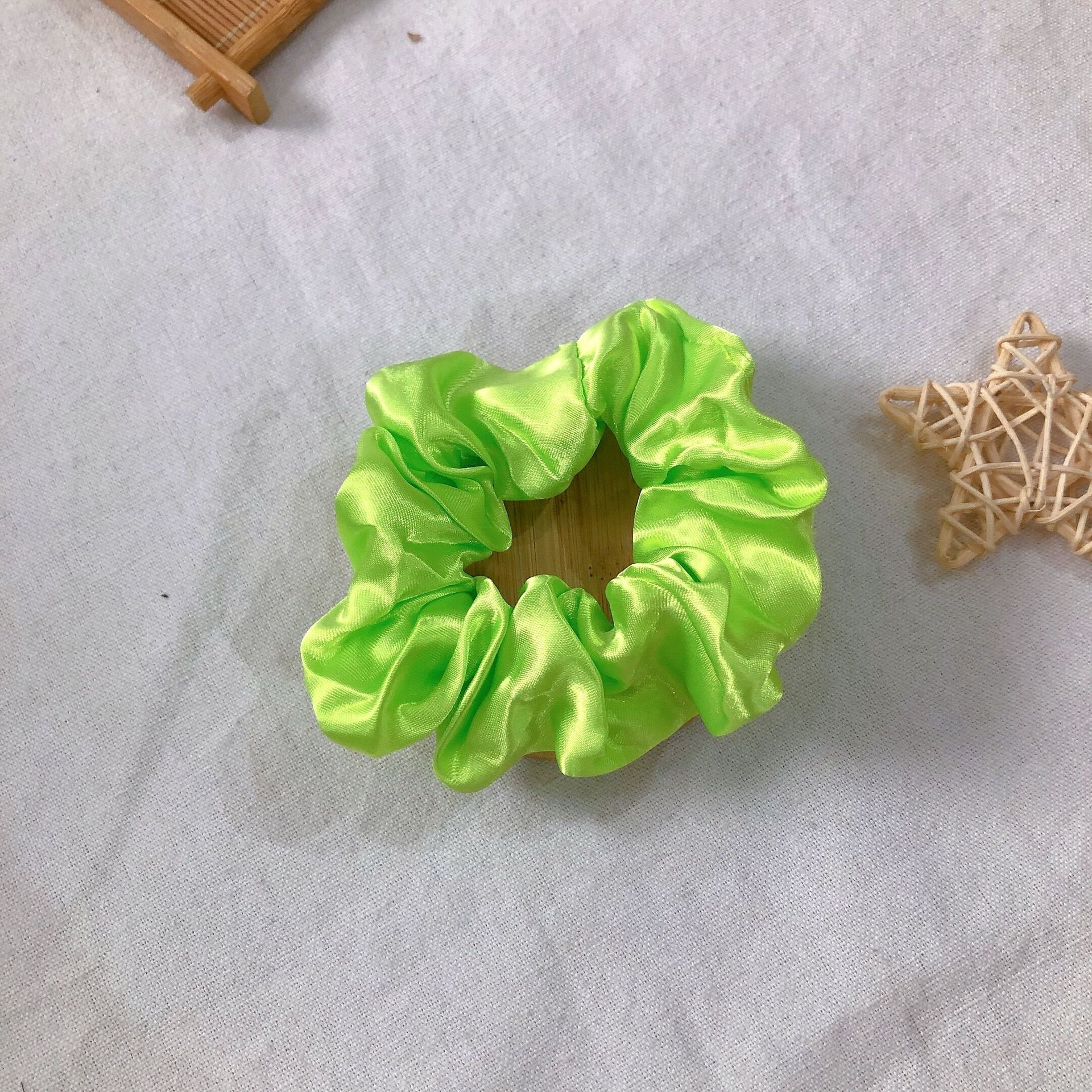 Women's Minimalist Daily Ponytail Holder Hair Tie Solid Color