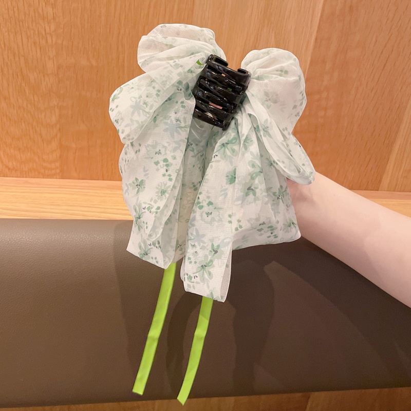 Women's Sweet Holiday Street Cloth Hair Claws Ditsy Floral Pattern