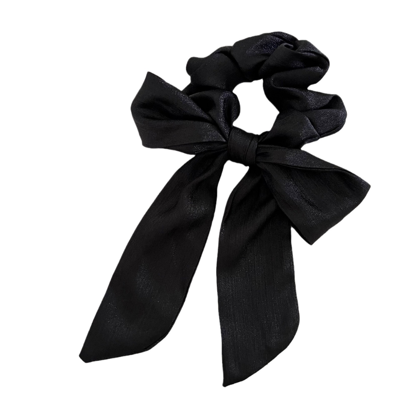 Shiny Satin Headband For Women, French Low Ponytail Hair Bun Hair Tie, Multifunctional Hair Accessory, Bow Hairband Suitable For Girls