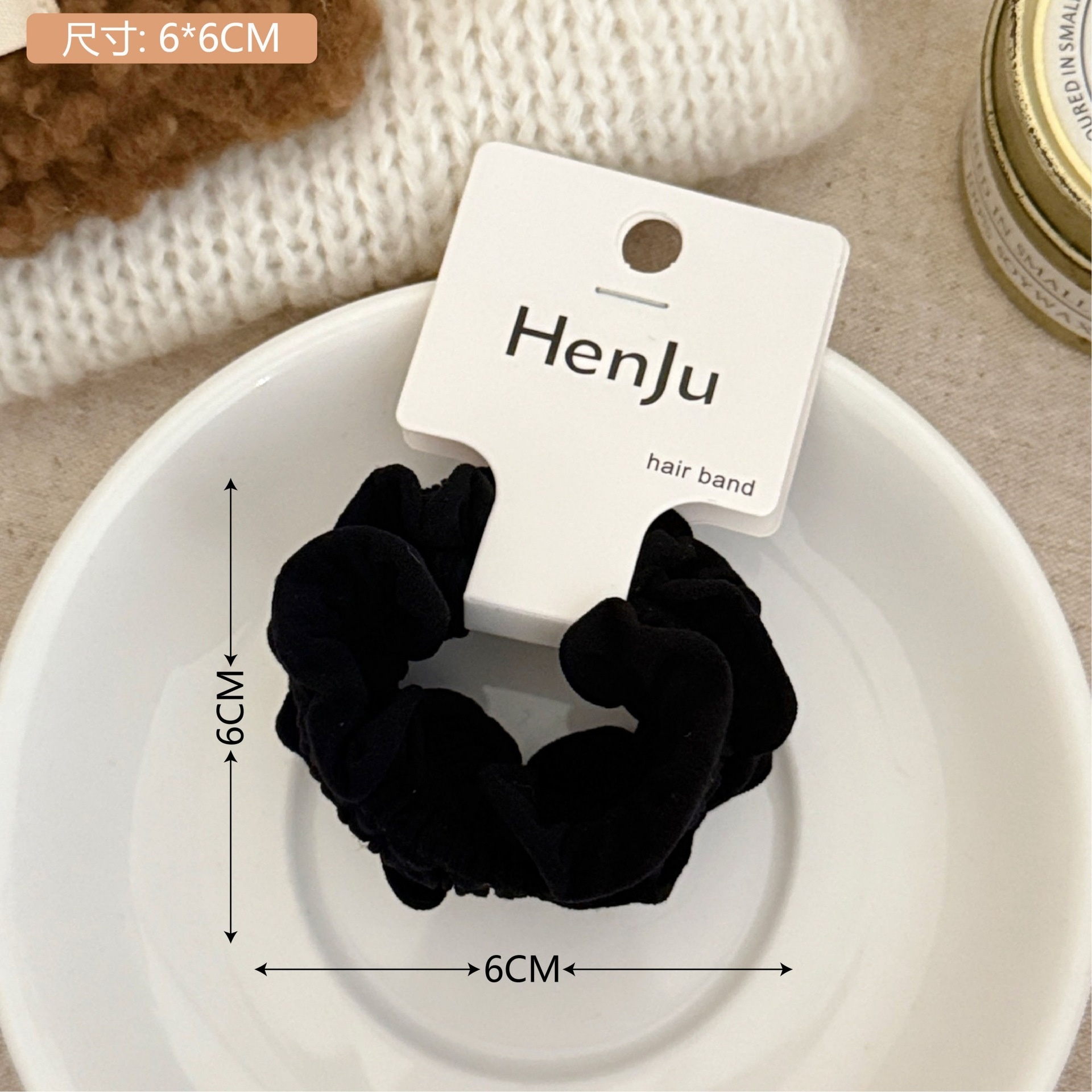 Girls High Elastic Rubber Ponytail Holder Hair Tie Colorful Fresh