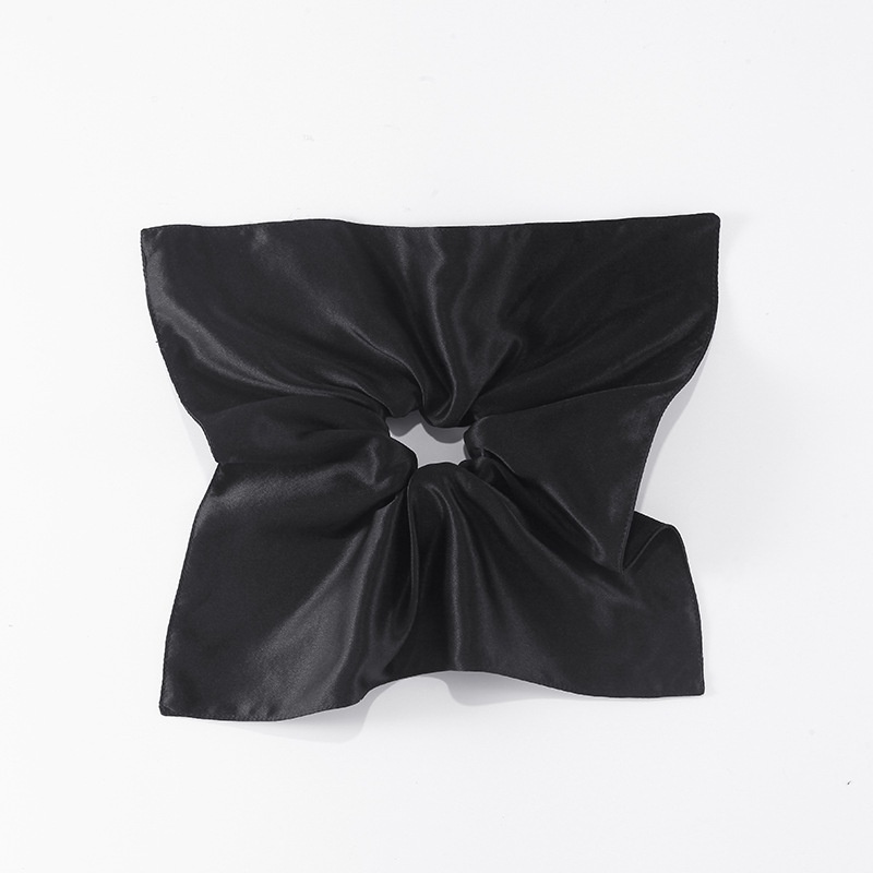 Women's Handmade Silk Windmill Hair Tie Elegant Spring Floral Headwear