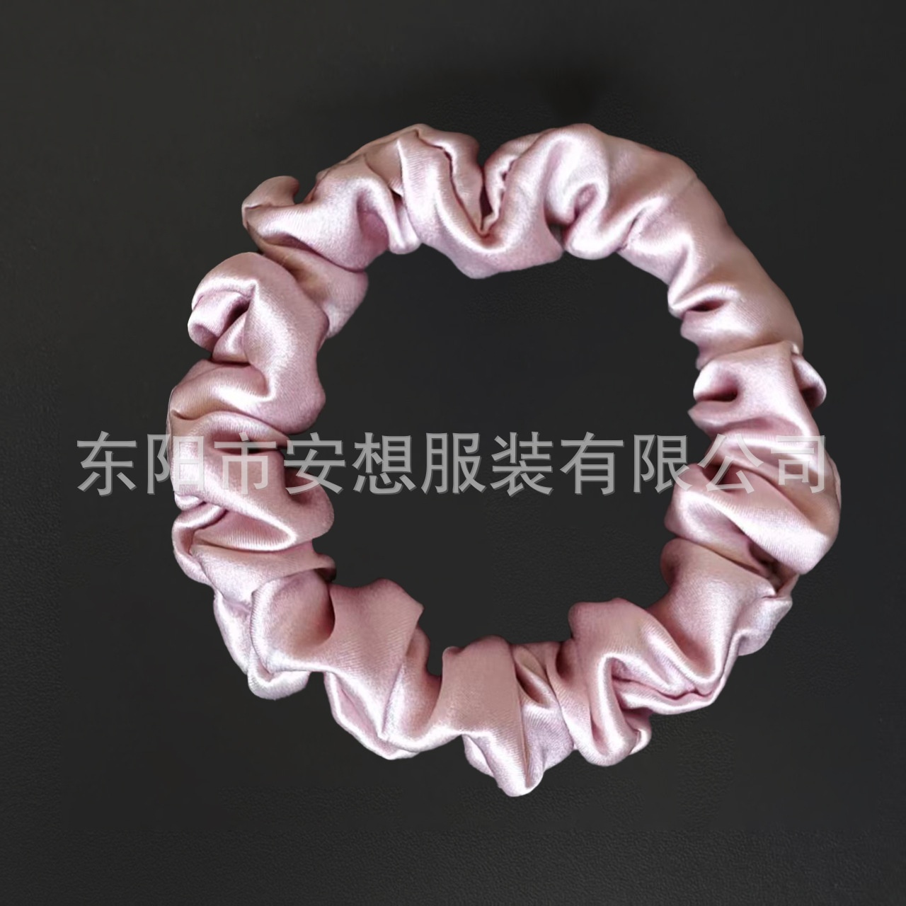 Women's Handmade Luxury 100% Silk Mini Hair Scrunchies Pure Color