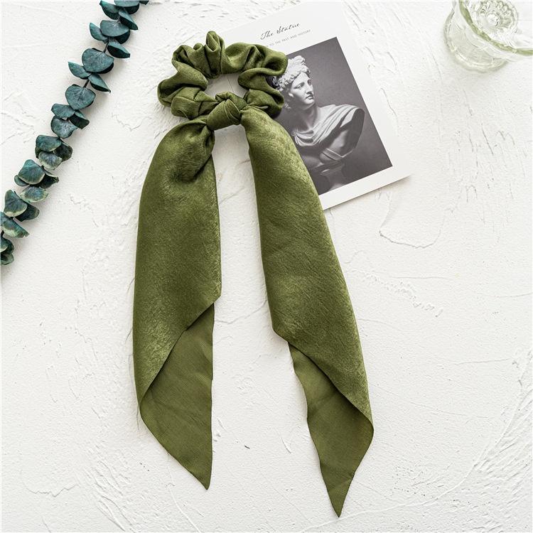 Women's Spring Casual Cloth Flower Hair Tie Pastoral Ditsy Floral