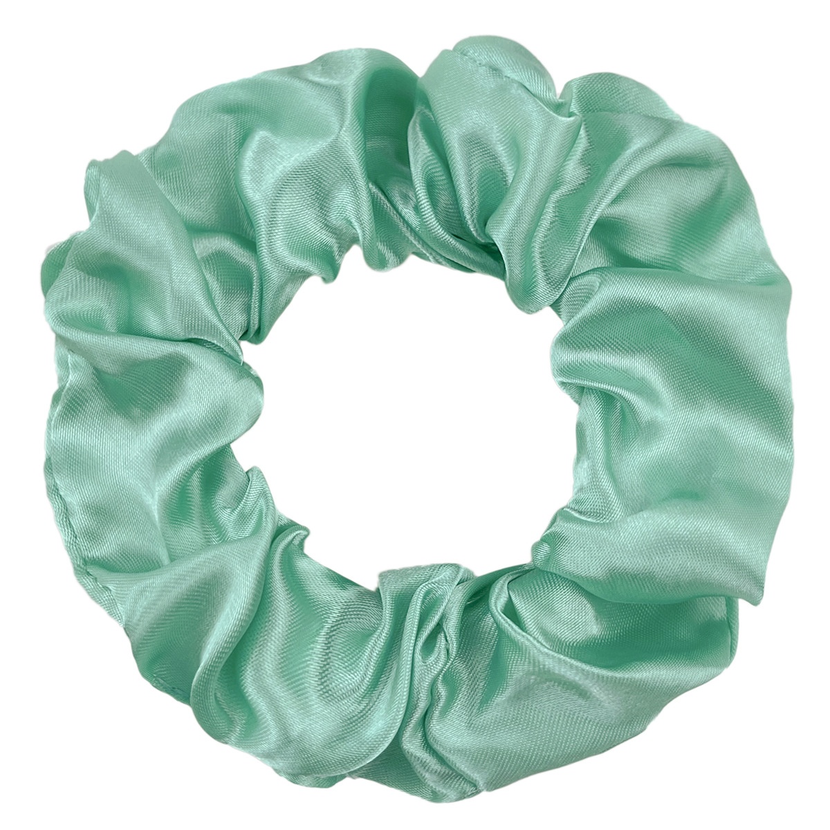 Women's Everyday Rib-Knit Cloth Ponytail Hair Ties Solid Color